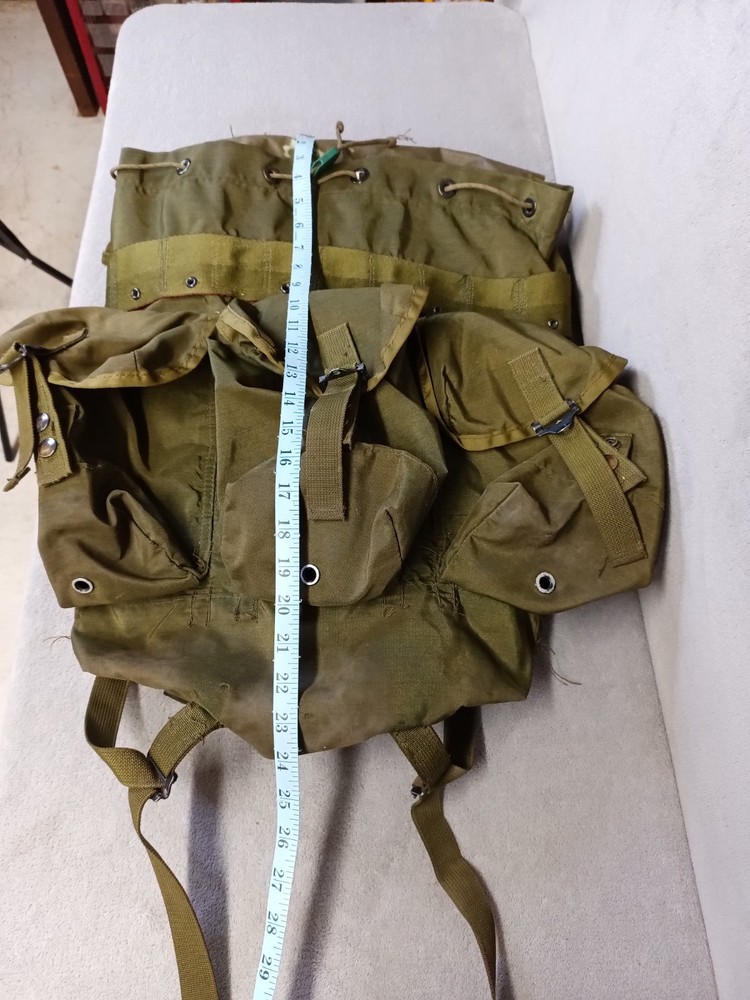 USGI Field Back Pack Combat Nylon Large LC-1 Large Green BPS No Frame