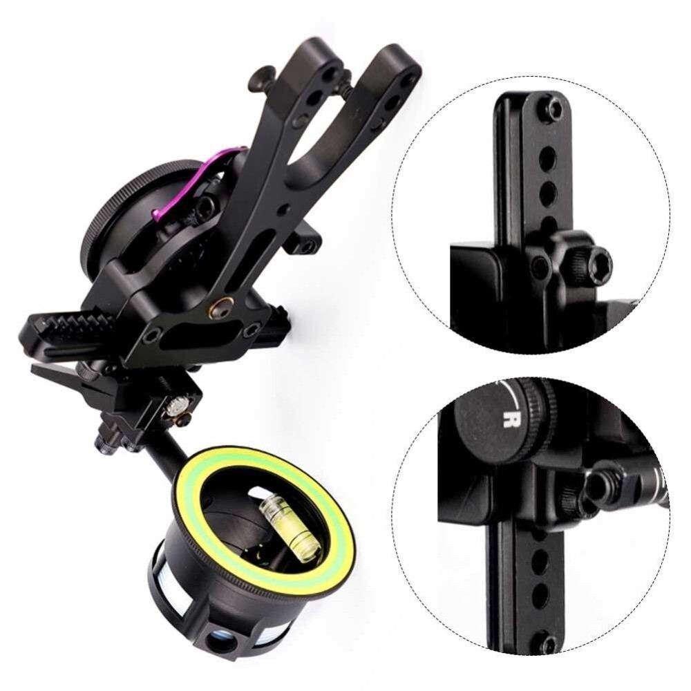 Improved-Accuracy High Performance Bow Sight With Multi Directional Adjustments