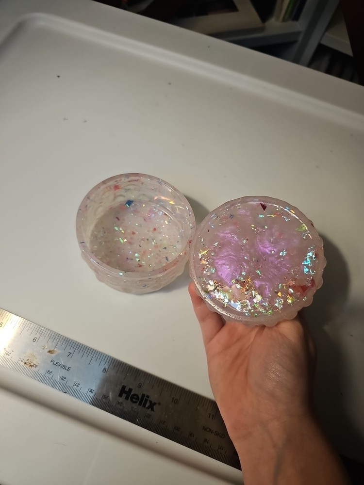 Handmade Resin Jar Fancy Style
