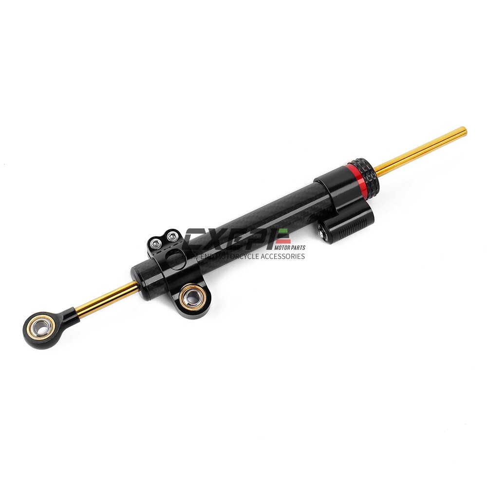345mm Long Carbon Universal Motorcycle Steering Stabilizer Damper
