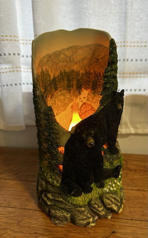 Woodland Things Bear Night Light 9” Tall