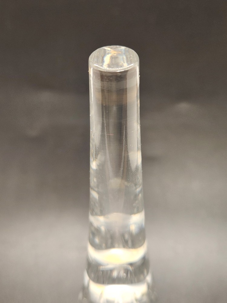 Crystal Glass Fluted Etched 8" Bell Elegant
