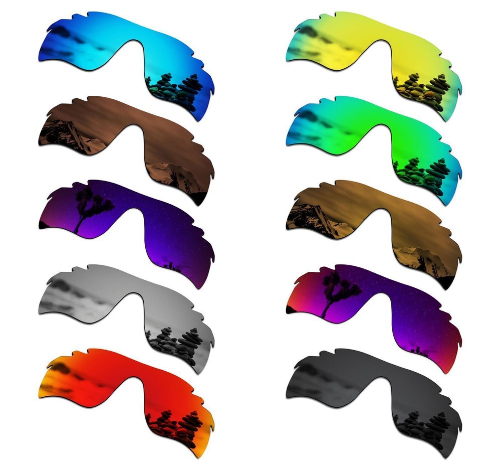 SmartVLT Men's Polarized Lenses for RadarLock Path Vented OO9181- Multiple