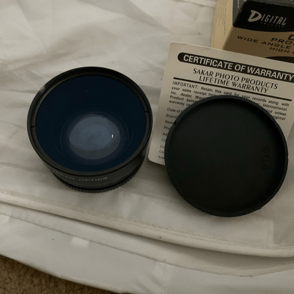 Digital 0.45X 58MM Professional Wide Angle Lens