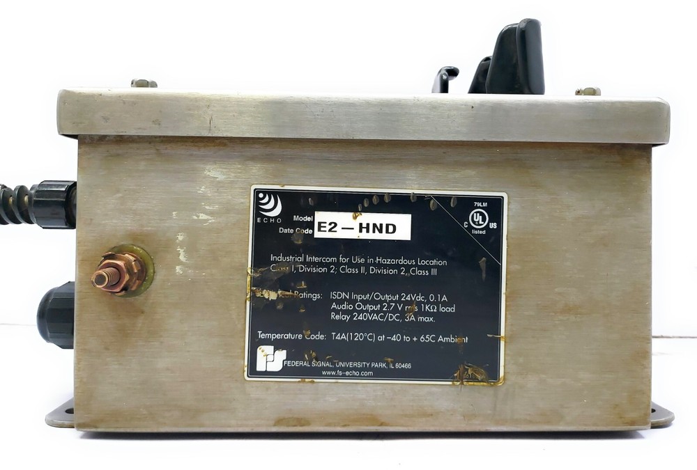 Federal Signal E2-HND 2 Digital Intercom Station Module