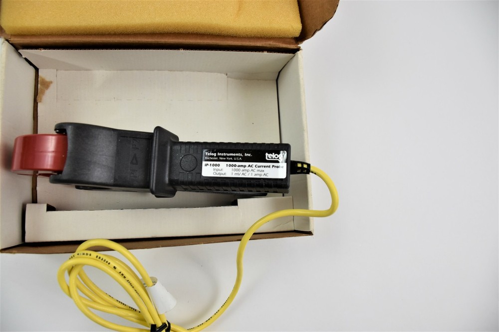 NEW ~ TELOG Instruments IP-1000 1000 Amp AC Current Probe