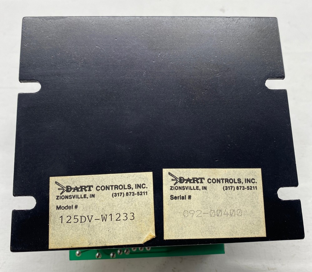 Dart Controls 125DV-W1233 Motor Speed Controller