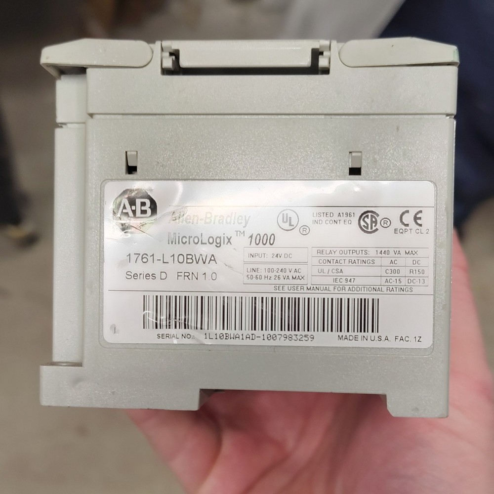 Allen-Bradley MicroLogix 1000 PLC Processor 1761-L10BWA