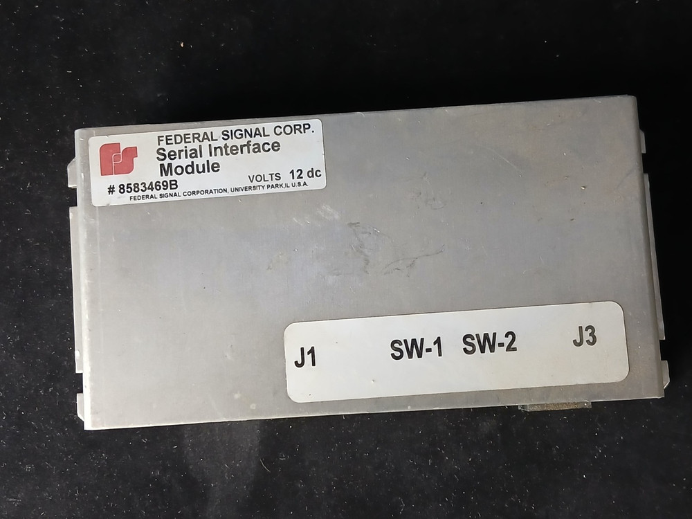 Federal Signal Serial Interface Module # 8583446B - BSX1