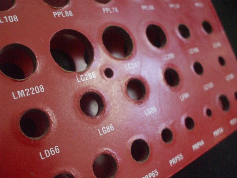 VITAGE MATCO TOOLS PUNCHES AND CHISELS STAND HOLDER DISPLAY