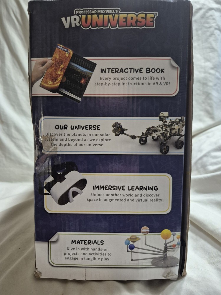 Professor Maxwell's Virtual Reality Universe Exploration Interactive Science Lab