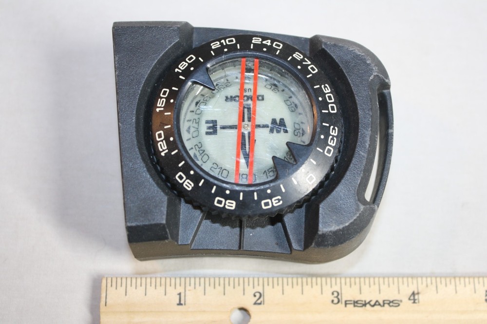 Vintage Dacor Dive Compass in Holder!