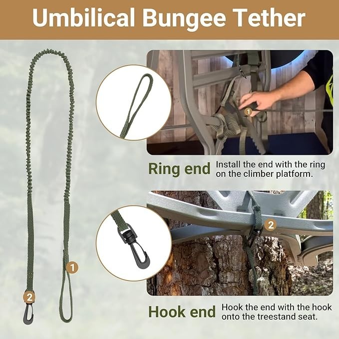Shoulder & Bungee Tether Straps for Summit Viper Goliath Titian Accessories Tree
