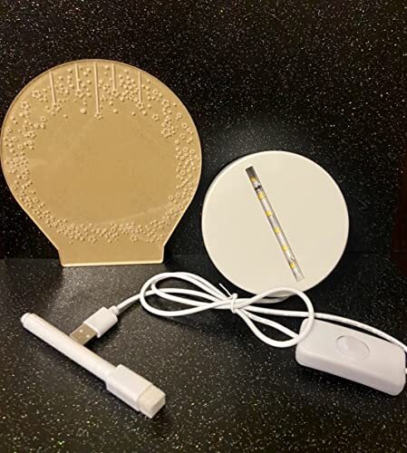 LED customizable message board, erasable writing