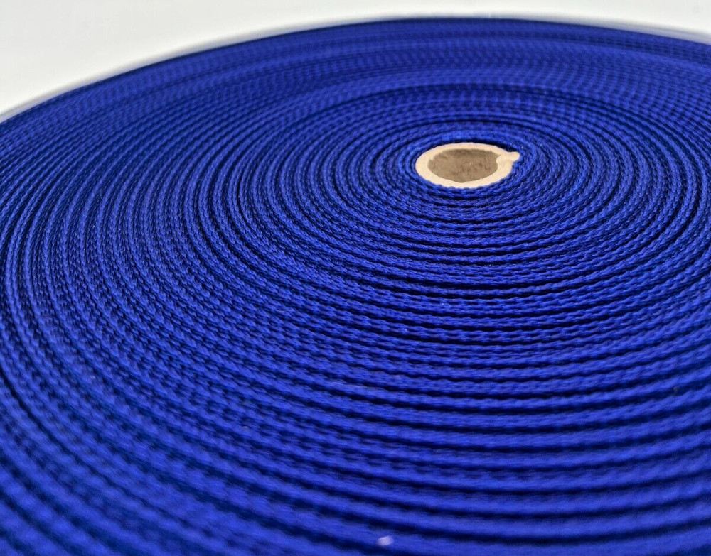 SUNBRELLA 1" PACIFIC BLUE WEBBING 85+ YARDS ON ROLL
