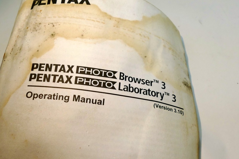 Pentax Photo Browser Labaratory 3 Guide Manual Instructions Version 3.10