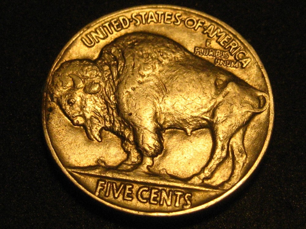 1937-P Buffalo Nickel AU