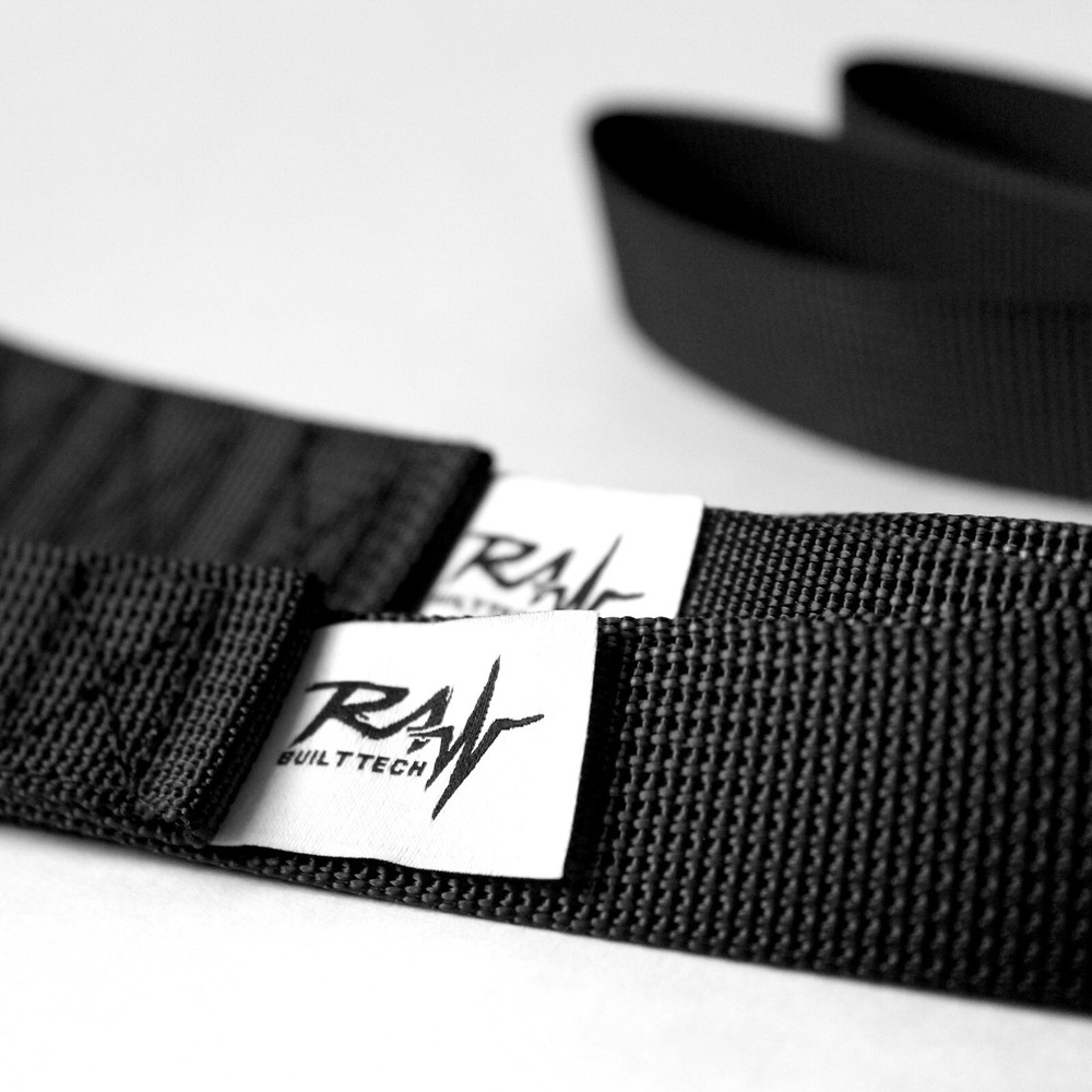 Premium Battle Rope Anchor Strap Kit, Polyester Webbing, Stops Rope Damage
