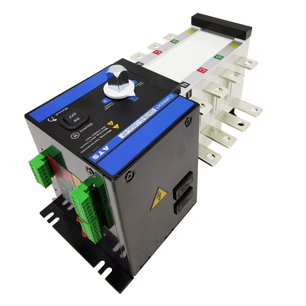 4P 160A ATS Dual Power Automatic Transfer Switch for Diesel Generator