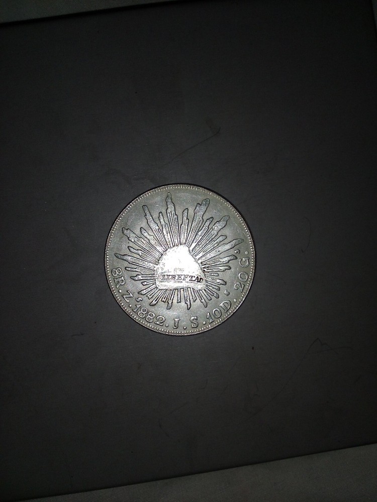 1882 Mexican Republic Coin