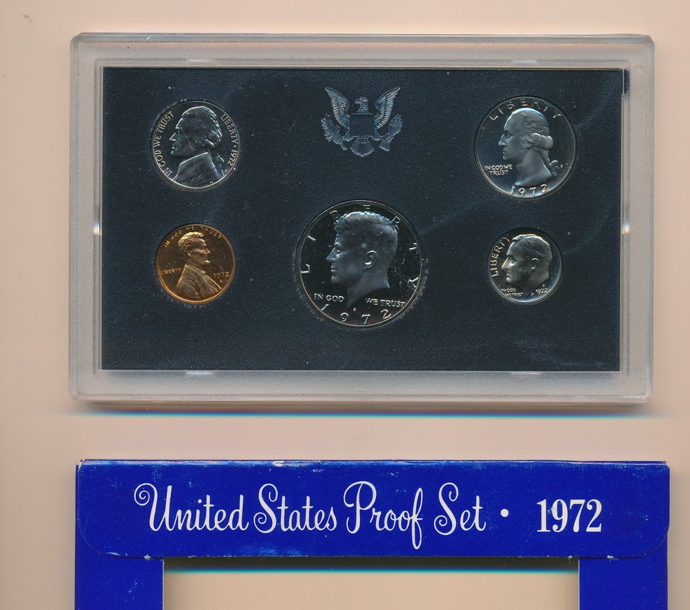 U.S. - 1972-S . PROOF SET - AS ISSUED