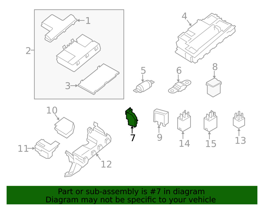 Genuine Ford Multi-Purpose Fuse CV6Z-14526-EA