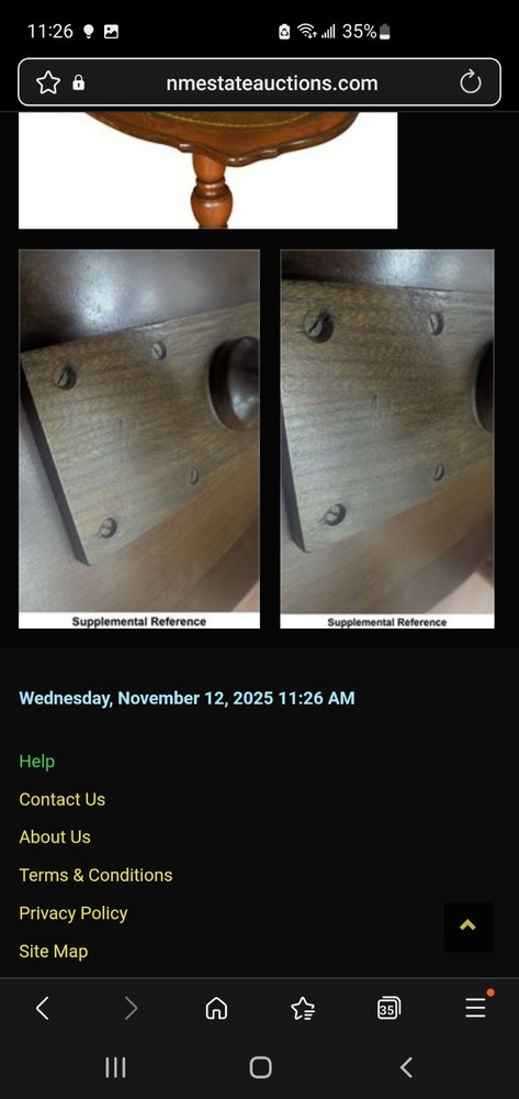 Johan Tapp Mahogany Tea Table