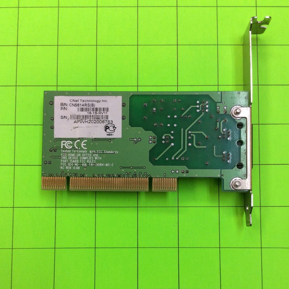 Desktop Computer Cnet Technology Inc. CN5614RSB 18-1B-RV1F Modem