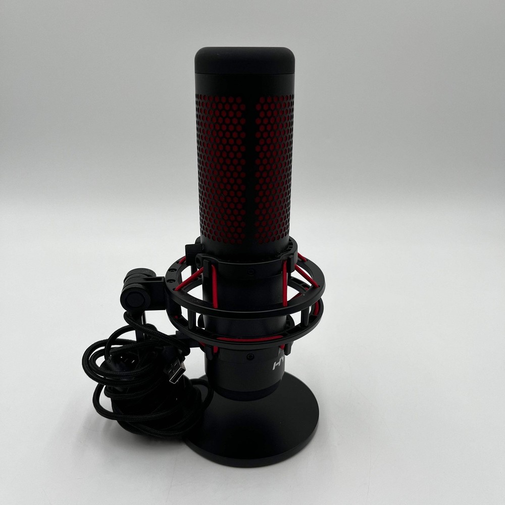HyperX QuadCast S USB Microphone Black Used