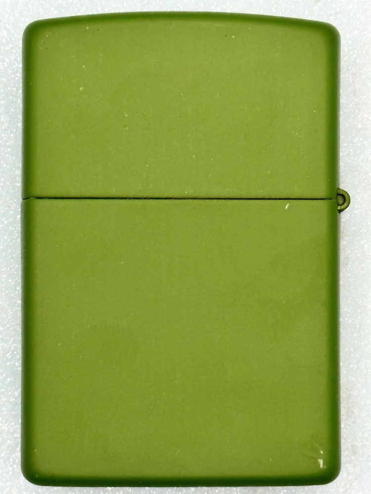 2017 Planeta Earth Environment Green Matte Zippo Lighter NEW