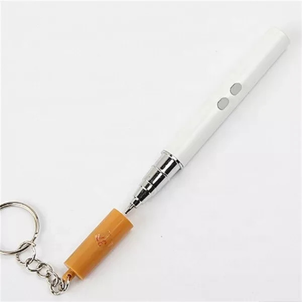 NEW 2-pack Realistic Cigarette - Laser Pointer, LED Flashlight & Pen Keychain!