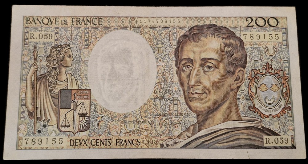 200 Francs Montesquieu 1988