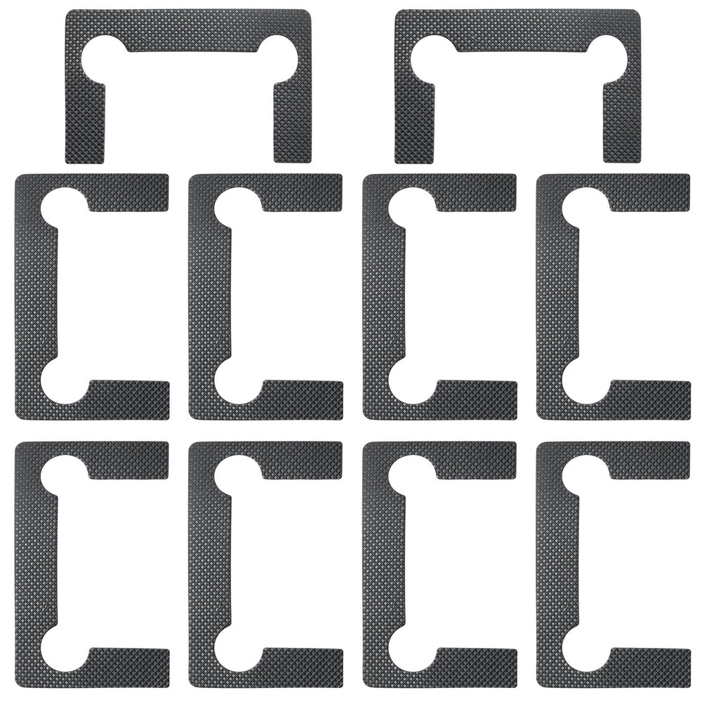 ITROLLE 10PCS Glass Door Hinge Replacement Gasket Grid Rubber...