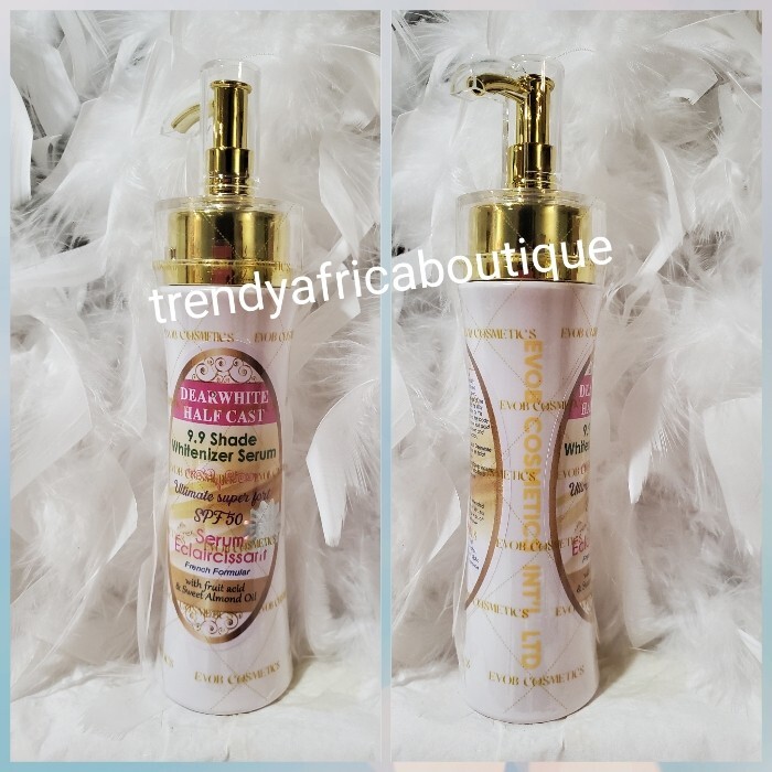 2pcs Dearwhite 9.9 Shade Whitening Lotion & serum Combo 👌🔥