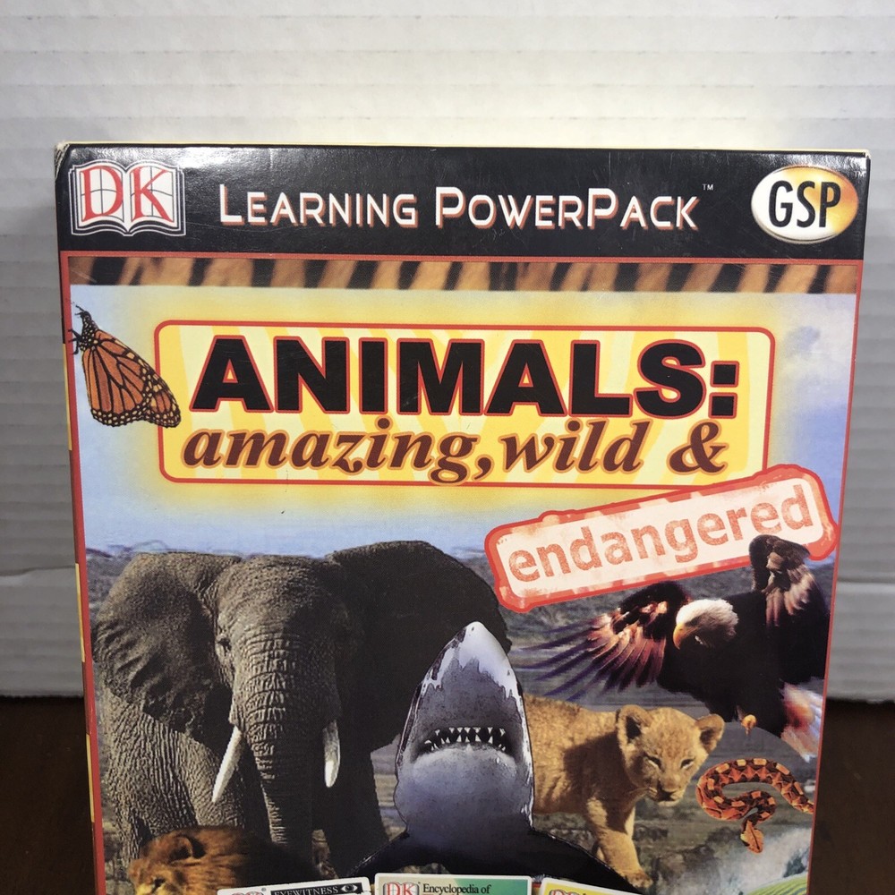 Animals: Amazing Wild & Endangered DK Learning PowerPack Windows 95/98/XP