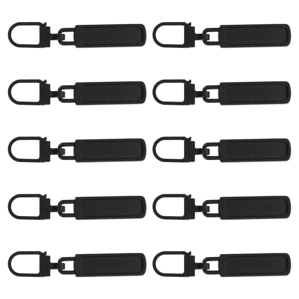 10 Pcs Zipper Head Box School Bag Accessories Pull Replacement Tabs