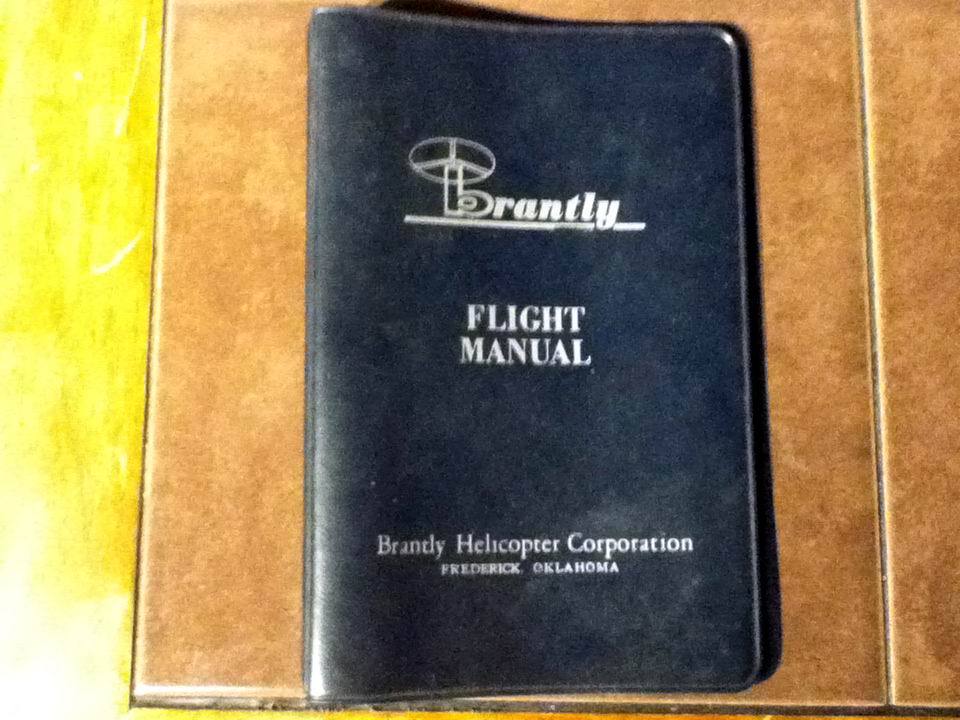 Brantly B-2B Helicopter Rotorcraft Flight Manual