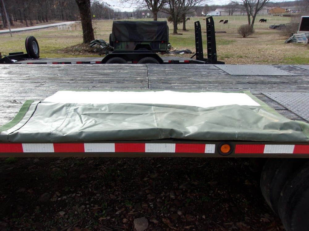 MILITARY SURPLUS MKT FIELD KITCHEN TRALER SHORTER PANEL SECTION COVER US ARMY