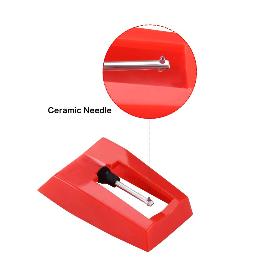 3Pcs Record Player Needle Turntable Stylus Replacement for Crosley Phonograph
