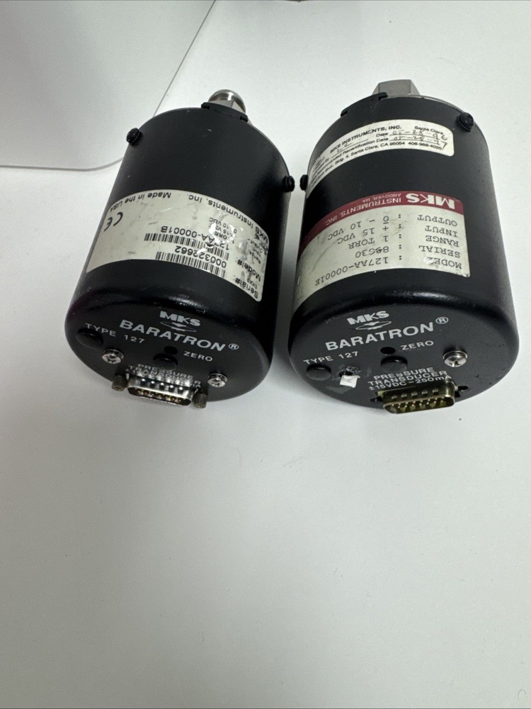MKS 172AA Baratron Manometer Qty2