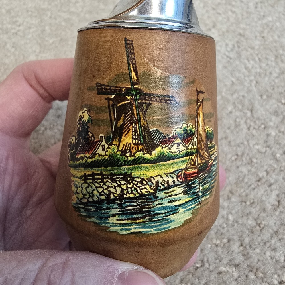 1957 Ronson Tropicana Dutch Table Lighter