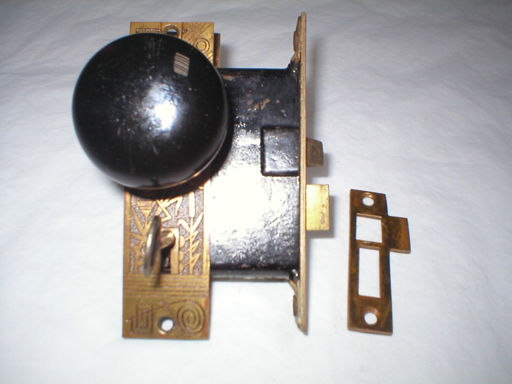 Antique Victorian Era Door Hardware