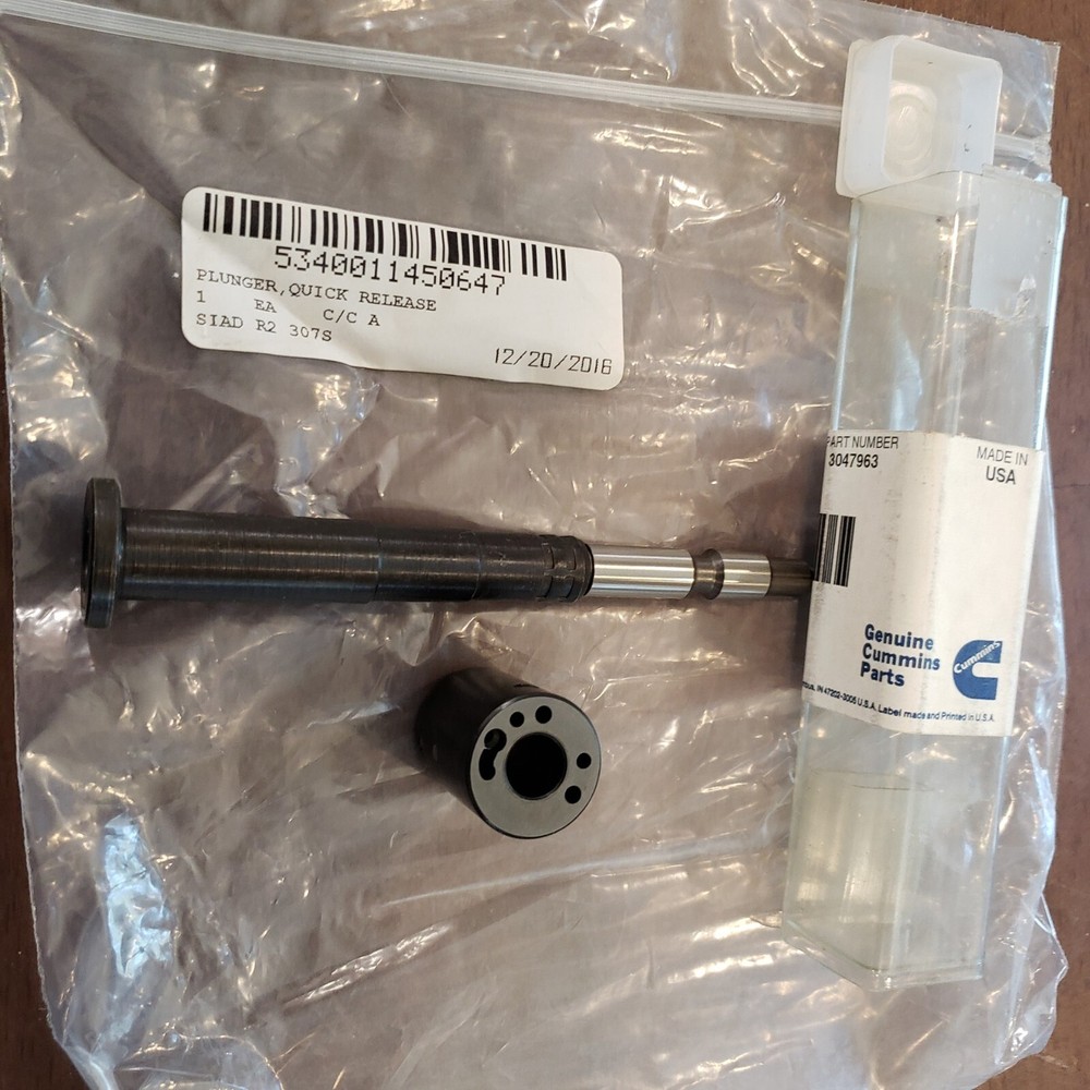 CUMMINS QUICK RELEASE PLUNGER 3047963 5340-01-145-0647