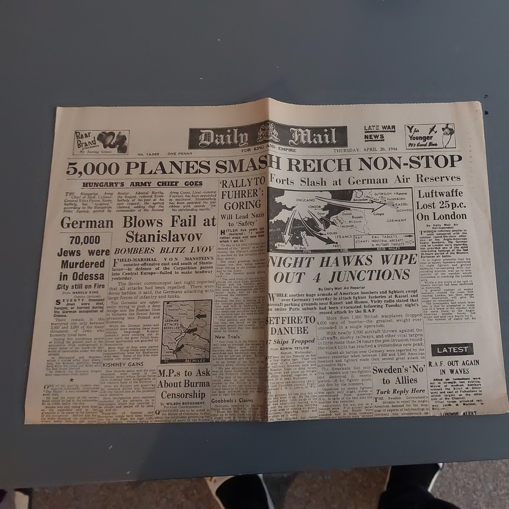Daily Mail April 20 1944
