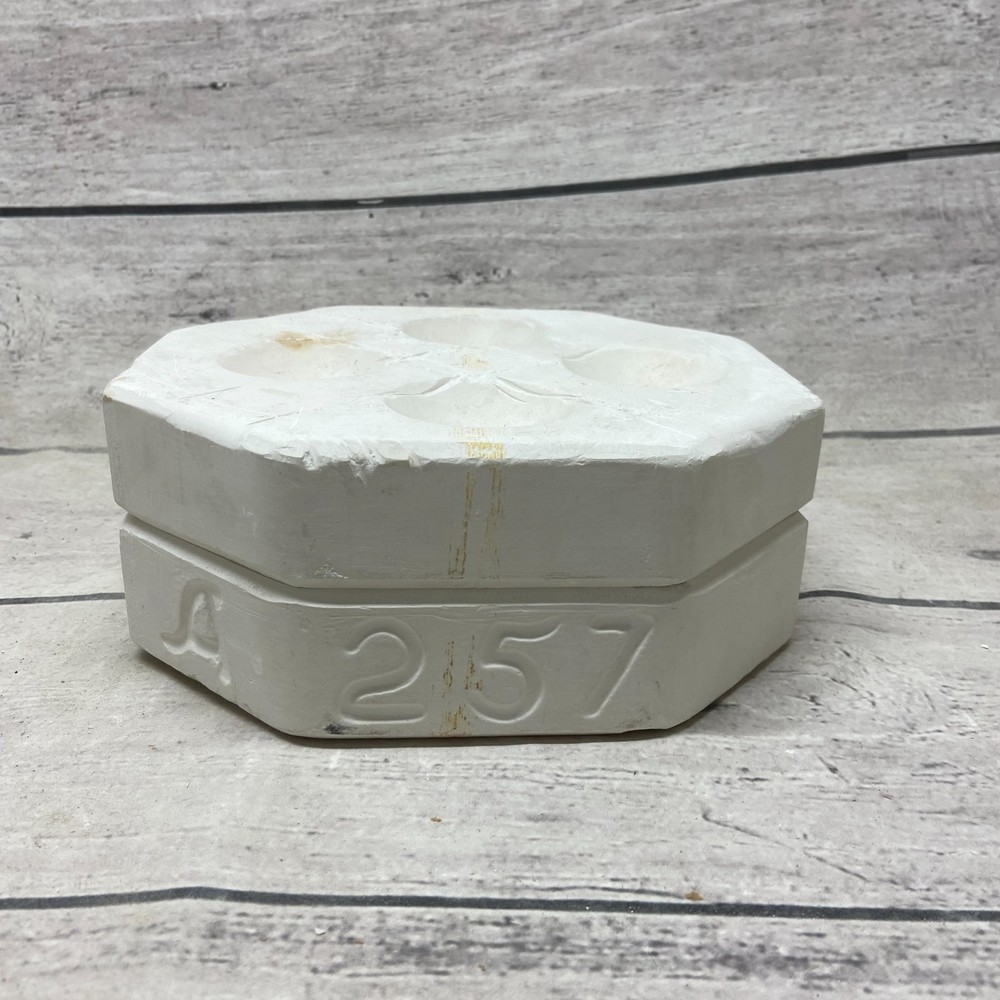 Atlantic Mold Ceramic Slip Casting Mold Four Eggs #A-257