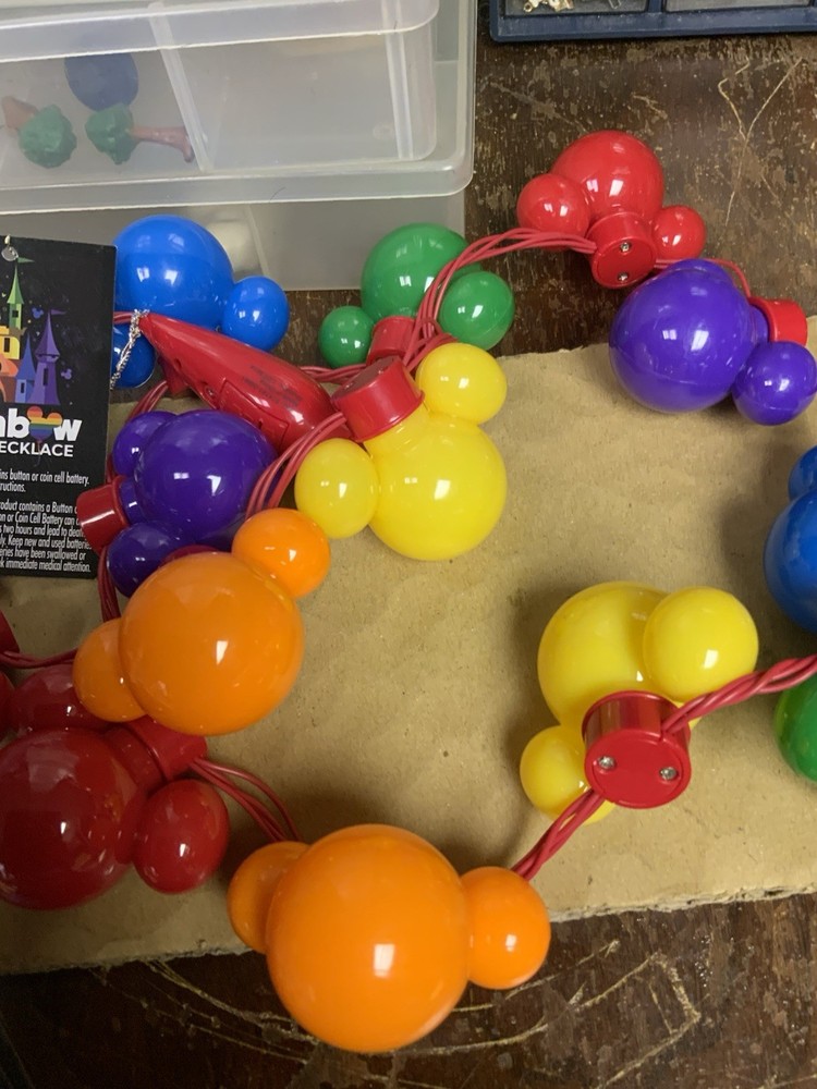 Disney Rainbow Glow Necklace