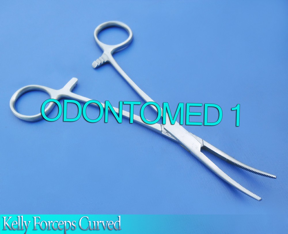 3 KELLY HEMOSTAT LOCKING FORCEPS CVD TIP 6.25"