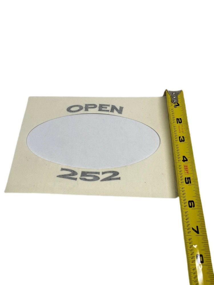 Sportsman Boats " Open 252" Decal