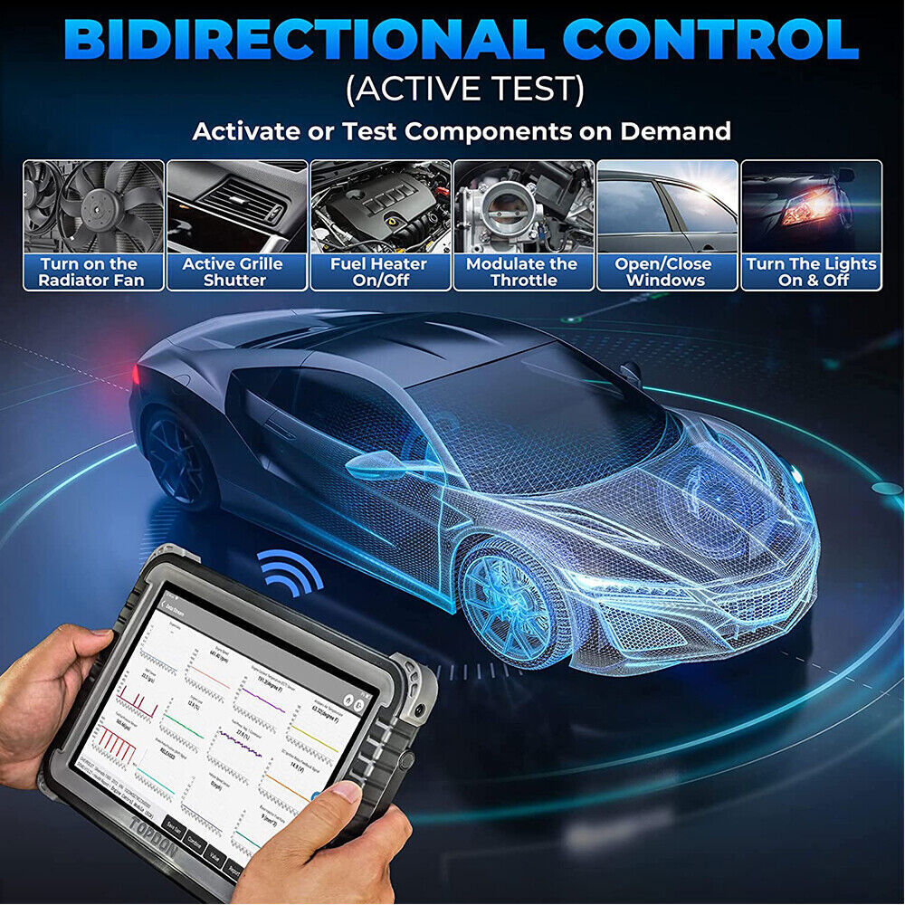 2026 TOPDON Phoenix Plus Bidirectional Car OBD Diagnostic Scanner €CU Coding