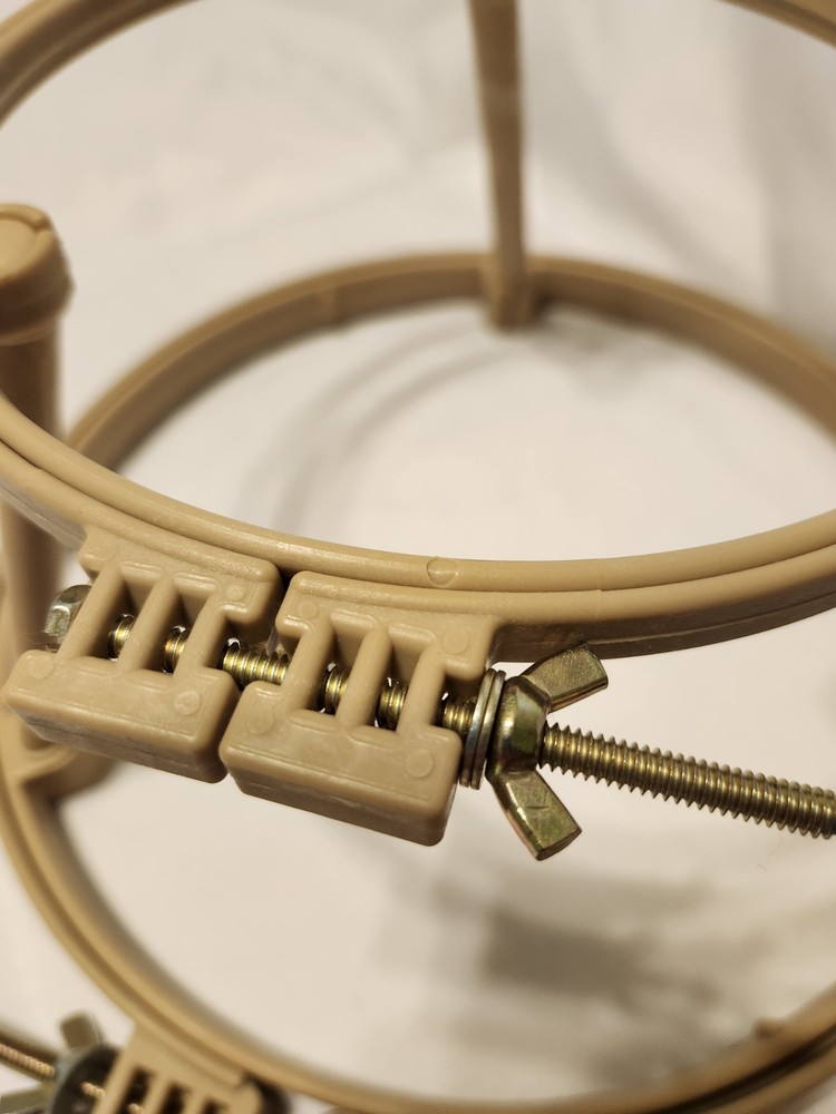 Morgan Lap Stand 7" & 10" Combo Adjustable Hoops for Cross Stitch